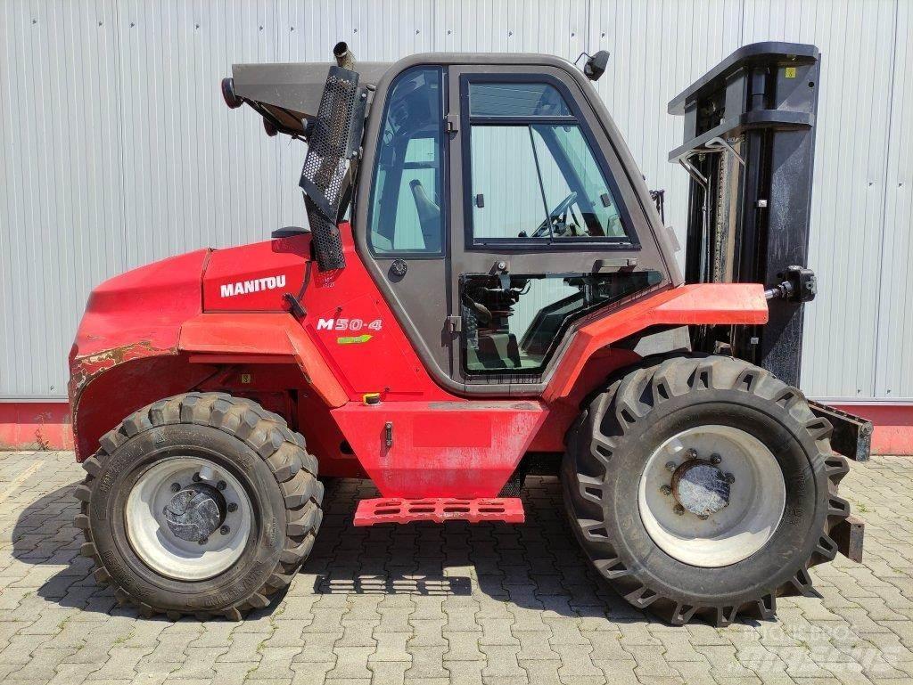 Manitou M50-4 越野叉车|叉装车