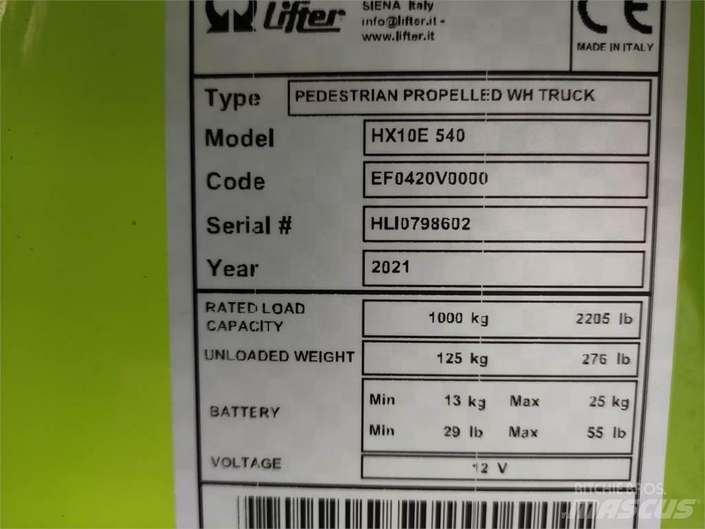 Pramac HX10E 540 其他叉车