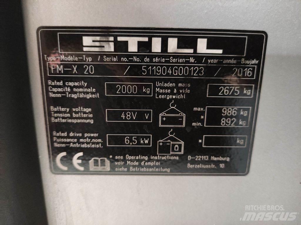Still FM-X-20 前移式叉车
