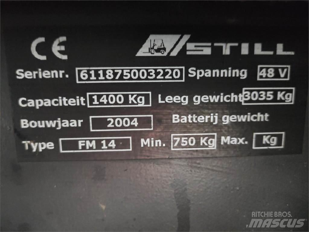 Still FM14 前移式叉车