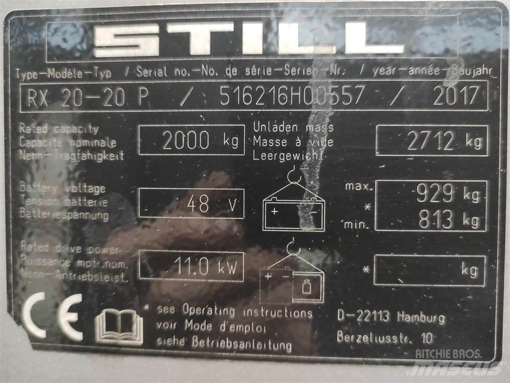 Still RX20-20 P 电动叉车