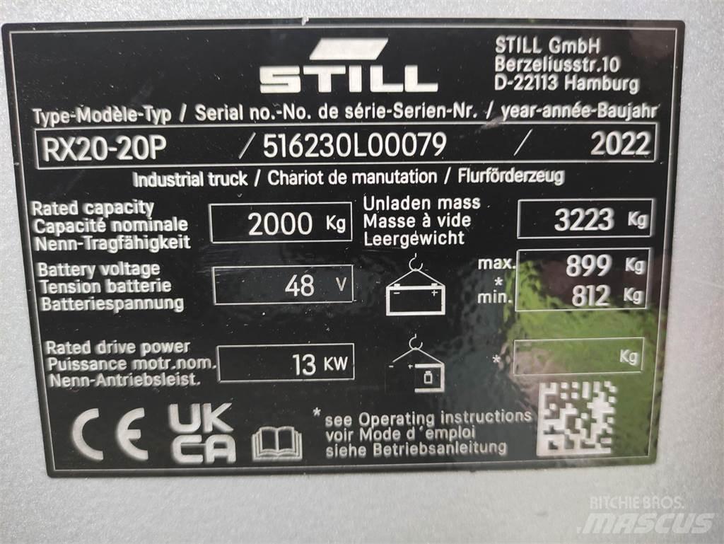 Still RX20-20 P 电动叉车